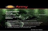 Australian Army Journal Cyber-warfare Edition · Australian Army Journal Cyber-Warfare Edition Army Serving our Nation • The Utility of Offensive Cyber-Operations in Conventional