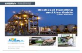 Biodiesel Handling and Use Guide (Fifth Edition) · Biodiesel is most commonly used as a blend with petro-leum diesel. At concentrations of up to 5 vol% (B5) in conventional diesel