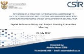 EXTENSION OF A STRATEGIC ENVIRONMENTAL … · June 2018 (TBC) 9 Consultation • Quarterly working group meetings with industry and conservation organisations • Quarterly meetings