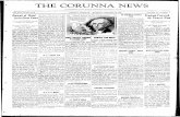 THE CORUNNA NEWS - mycdl.org · THE CORUNNA NEWS A Consolidation of The Corunna Independent and Corunna Journal u*.** ... he fre-JUDCE JOSIAH TURNER, SECOND ... fice within the gift