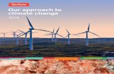 Rio Tinto: our approach to climate change 2018 · changeTackling climate Indeed, we have publicly acknowledged the reality of climate change, and its potential to affect our business,