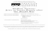 presents Hollow Victory: Jews in Soviet Russia after …americansymphony.org/wp-content/uploads/2018/01/ASO3...Sunday Afternoon, January 28, 2018, at 2:00 Isaac Stern Auditorium