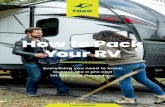 How to Pack Your RV - rv.runswithtogo.com · originals safe and dry when you need them. Or just download Togo today! SAFE, SECURE, SMUDGE-FREE ... • Cough syrup • Homeopathic