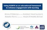 Using SCERTS as an educational framework to enhance ... · Using SCERTS as an educational framework to enhance engagement with learning ... •Schedule –graphic or text based on