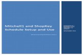 Mitchell1 and ShopKey Schedule Setup and Usemitchell1.com/knowledgebase/assets/calendar.pdf · Mitchell1 and ShopKey Schedule Setup and Use Setting up and using Scheduling in version