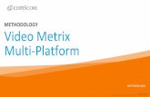 METHODOLOGY Video Metrix Multi-Platform · desktop, smartphone, tablet, ... demographic assigment model CENSUS TAG DATA (SDK) Census (tag) data provides accurate volumes of the video