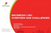 INDONESIA LNG: OVERVIEW AND CHALLENGES · INDONESIA LNG: OVERVIEW AND CHALLENGES M. Anas Pradipta LNG & LPG Analyst SKK Migas Presented on: International LNG Summit 2016 March 2016