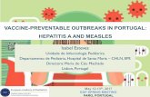 VACCINE-PREVENTABLE OUTBREAKS IN PORTUGAL: HEPATITIS …eapaediatrics.eu/wp-content/uploads/2017/08/OUTBREAKS-IN-PORTUGAL-I... · OUTBREAKS IN PORTUGAL HEPATITIS A § Introduc*on