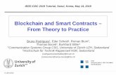 Blockchain and Smart Contracts – From Theory to Practiceicbc2019.ieee-icbc.org/files/2019/05/ICBC-2019-Tutorial-1-Blockchain-and-Smart... · Digital Currency – Decentralized payment