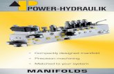 MANIFOLDS - power-hydraulik.de · Power-Hydraulik GmbH Gottlieb-Daimler-Straße 4 D 72172 Sulz am Neckar Tel. +49 7454 9584-0 Fax +49 7454 9584-22 power@power-hydraulik.de