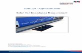 Solar Cell Impedance Measurement - omicron-lab.com · Bode 100 - Application Note Solar Cell Impedance Measurement Page 3 of 12 Smart Measurement SolutionsSmart Measurement Solutions