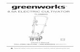 8.5A ELECTRIC CULTIVATORpdf.lowes.com/operatingguides/841821031695_oper.pdf3 READ AND UNDERSTAND ALL INSTRUCTIONS. personal injury. READ THESE INSTRUCTIONS BEFORE USING THE ELECTRIC