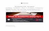 Accessibility document - Academic integrity: What is ... …  · Web viewThis topic introduces the fundamental concepts of academic integrity and ethics, ... Using the same data