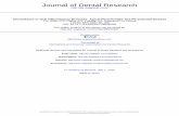 Journal of Dental Research ... · Journal of Dental Research ... chemokine system, cellular distribution of individual chemokines, and chemokine receptors. Chemokines are a large