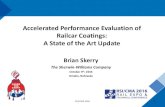 Accelerated Performance Evaluation of Railcar Coatings: A … · ASTM D4587 Standard Practice for Fluorescent UV-Condensation Exposures of Paint and Related Coatings ASTM D4585 Standard