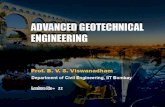 22 - nptel.ac.in · Finite element modeling with help of Plaxis 2D. Impenetrable strata. Embankment. Possible failure surfaces. Slope stability analysis Lambe and whitman problem.