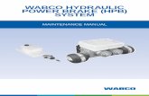 WABCO HYDRAULIC POWER BRAKE (HPB) SYSTEM HPB Maintenance Manual.pdf · HCU Reservoir 58 Removal HCU Accumulators 60 Installation HCU Accumulators 62 Removal Electronic Control Unit