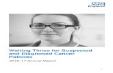 Waiting Times for Suspected and Diagnosed Cancer Patients · Waiting Times for Suspected and Diagnosed Cancer Patients 2016-17 Annual Report 6 2 Provider-based statistics 2.1 The