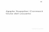 Apple Supplier Connect Guía del usuarioimages.apple.com/legal/procurement/docs/Supplier_Connect_User_Guide_Spanish.pdf · RECUERDE: Los navegadores compatibles incluyen Safari, Internet