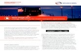Fact sheet no.1 Energy efficiency for road transport ... · Fact sheet no.1 Energy efficiency for road transport operations Energy efficiency solutions for Australian transport and