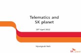 Telematics and SK planet - GSMA · •4 SK planet’s main biz area was that of SK telecom’s internet based biz unit. To create new value and enhance global competitiveness, SK