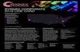 SYNNEX CORPORATE 2019 LINE CARD - ncpa.us Diligence/Cloud... · DP Solutions Draper Drawp Drobo Dropbox Enterprise DS3 DT Research Dyconn DYMO Dynamic Systems ... IKAN Corp iKEY Imageware