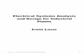 Electrical Systems Analysis and Design for Industrial Plants Irwin … · Irwin Lazar — Electrical Systems Analysis and Design for Industrial Plants B-1 Electrical Systems Analysis