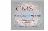 Draft Budget for M&O 2010 · The Precision Proton Spectrometer (PPS) ... BRI L 223 313 299 232 232 CT - P P S 231 PPS 318 318 318 ...