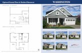 Optional Second Floor & Finished Basement … WITH BASEMENT The Washington at Cranberry 1st Floor Plan - 2-Story - Elevation 1 - Right 1859 SQ FT Details, dimensions and locations