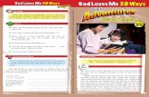 God Loves Me 28 Ways - GC Children's Ministry | Home · Dorothy was one of Tasha’s favorite people on earth. But, there was a problem. Aunt Dorothy always slept in Tasha’s bedroom,
