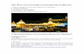 All in One Travel Guide to Having Fun in Macau · Casinos$ There! are! thirtyCthree casinos in! Macau,! of! which! the biggest is the VenetianMacao.!It!is!alsothebiggest!casinointheworld.!Thecasino