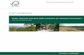 Scale, Intensity and Risk (SIR) Guideline for Standard ... · Forest Stewardship Council® NATIONAL STANDARDS FSC® GUIDELINE Scale, Intensity and Risk (SIR) Guideline for Standard