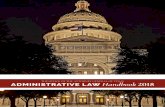 ADMINISTRATIVE LAW HANDBOOK .administrative law . handbook. 2018. the office of the attorney general