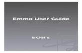 Emma User Guide - Sony Mobile - Emmasoftware.sonymobile.com/update-application/emma/emma_user_guide.pdf · Emma User Guide 7 Changing the Proxy Settings If you use a proxy server