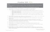 Psalm 119 - Becky Schmidtbecky-schmidt.com/wp-content/uploads/2017/12/Psalm119_ReadingGuide.pdf · Psalm 119 Taken from the ESV® Bible (The Holy Bible, English Standard Version®),