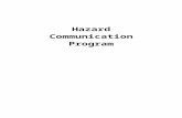 Hazard - southernct.edu  · Web viewThe HCS addresses the issues of evaluating and communicating chemical hazard information to workers. Under the (OSHA) Hazard Communication Standard,