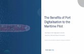The Benefits of Port Digitalisation to the Maritime Pilotukmpa.org/wp-content/uploads/2019/05/David-Yeo-Port-Digitalisation.pdf · Adi Priyatmono Deputy VP, Tanjung Priok Port Indonesia