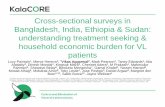 Cross-sectional surveys in Bangladesh, India, Ethiopia ... Survey WL6.pdf · Cross-sectional surveys in Bangladesh, India, Ethiopia & Sudan: understanding treatment seeking & household