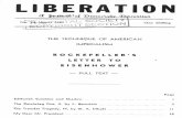  · LIBERATION Democäatic Discussiotl No. 24, April, 1957 EDITORIAL One Shilling SUNSHINE AND SHADOW ' The African in every territory of this vast continent has been