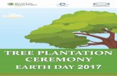 TREE PLANTATION CEREMONY - Climate Reality India · Teachers and students joined the campaign of tree plantation where the each one of them planted a sapling in the lawn, an ini-tiative