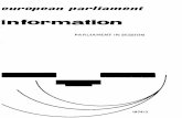 eur-opean par-liament - Archive of European Integrationaei.pitt.edu/43572/1/A5683_3.pdf · Mr Hans Apel, President of the Council of Ministers, presented a report on the activities