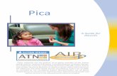 Pica - autismspeaks.org Parents.pdf · Pica A Guide for Parents These materials are the product of on-going activities of the Autism Speaks Autism Treatment Network, a funded program