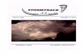 COVER PHOTO: Tornadic storm from top to bottom captured … · COVER PHOTO: Tornadic storm from top to bottom captured on May 2, 1988 near Regan, Oklahoma. STORM TRACK Stormtrack