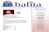 balita - The Rotary Club of Manilarcmanila.org/wp-content/uploads/2017/09/AUGUST-17-2017-BALITA.pdf · balita of Rotary Club of Manila 0 No. 3708, August 17, 2017 GUEST OF HONOR AND
