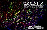 2017 - American Diabetes Association® · 2017 YEAR IN REVIEW ... American Diabetes Association Pathway to Stop Diabetes® Visionary ... Melena Bellin, MD, from the University of