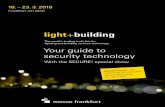The world’s leading trade fair for lighting and building ... · – Electro-acoustic systems – Sofware – Lighting – Access control/biometrics – Personal paging systems –
