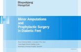 Minor Amputations and Prophylactic Surgery in Diabetic .Minor Amputations and Prophylactic Surgery