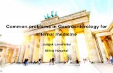 Common problems in Gastroenterology for Internal medicinereviews.berlinpharm.com/20190316/Common_problems_in_Gastroenterology.pdf · • Hematemesis/Mele na 4.Persistent 2.Weight