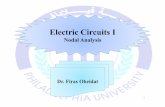 Electric Circuits I - Philadelphia University Circuits I Course/4 Nodal... · Dr. Firas Obeidat –Philadelphia University Nodal analysis, which is based on a systematic application
