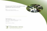 Proposed Trail Location and Arborist Assessment Report - May... · Trevor Cox, RPP, MCIP ISA Certified Arborist (PN-1920A) ... x Tree survey, AutoCad dwg from Murray and Associates
